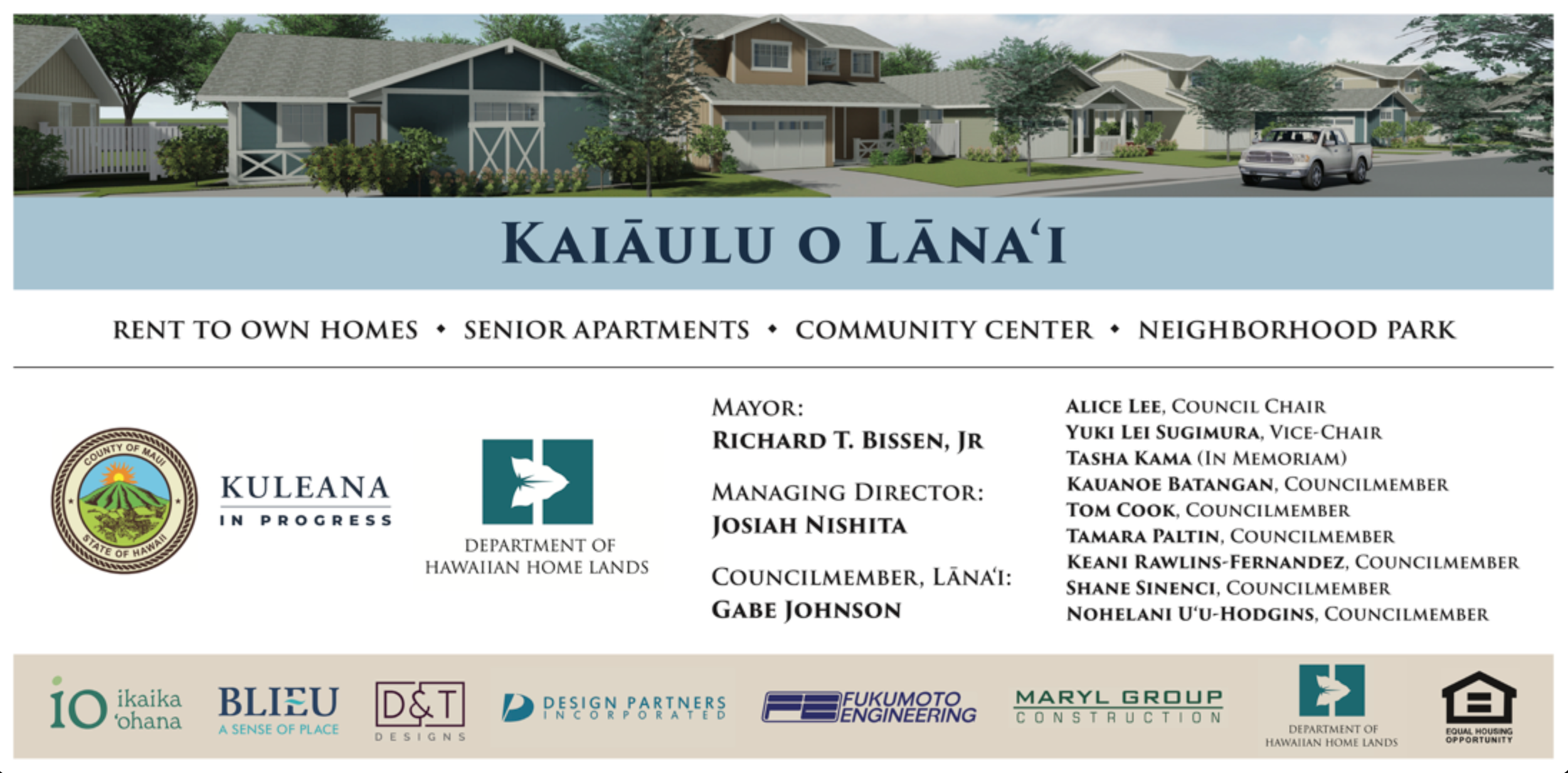 Blessing Held for Long-Awaited Lānaʻi Housing Project — Lanai Today